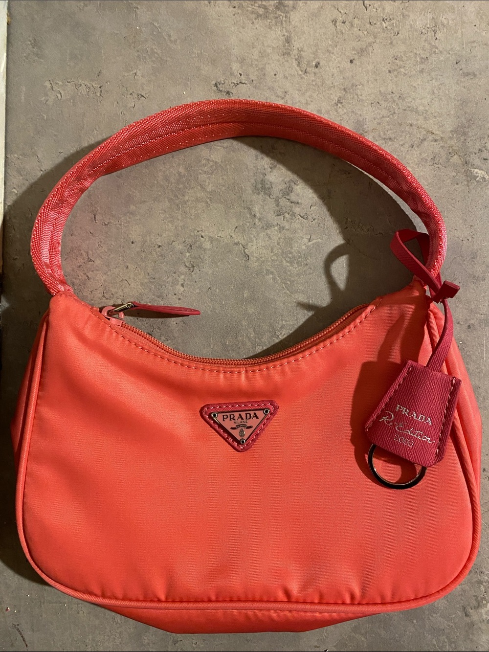 Pink Fashion Nylon Handbag